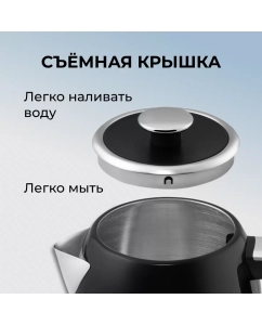 Купить Чайник электрический GALAXY LINE GL0350 1.7 л черный  в E-mobi