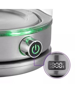 Купить Чайник электрический Kitfort КТ-6172 1.7 л серебристый  в E-mobi