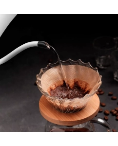 Купить Чайник электрический Kitfort КТ-6673 0.8 л белый, черный  в E-mobi