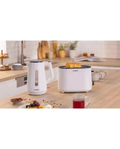 Купить Чайник электрический Bosch TWK1M121 1.7 л белый  в E-mobi