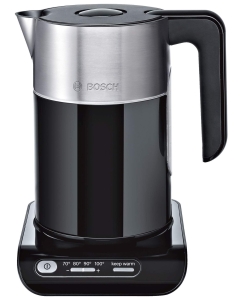Купить Чайник электрический Bosch Styline 1.5 л черный в E-mobi