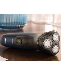 Купить Электробритва Philips S1121/41 (2 PIN) синий, черный  в E-mobi