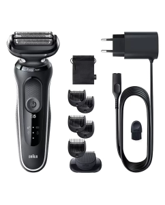 Купить Электробритва Braun 51-W1500S белый, черный  в E-mobi