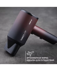 Купить Фен Scarlett SC-HD70I38 2000 Вт красный, черный  в E-mobi