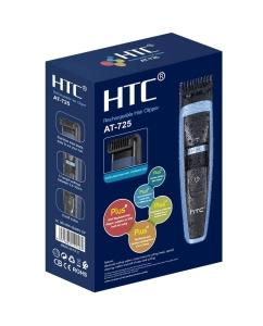 Купить Машинка для стрижки волос HTC AT-725 синий, черный  в E-mobi