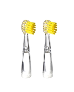 Купить Насадка для детской электрической зубной щетки Revyline RL 025, желтая, 2 шт., 6170  в E-mobi