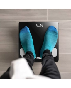 Купить Весы напольные Kitfort КТ-844 черный  в E-mobi