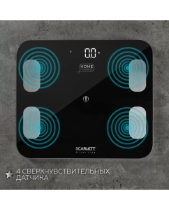 Купить Весы напольные Scarlett SC-BS33ED101 Black  в E-mobi