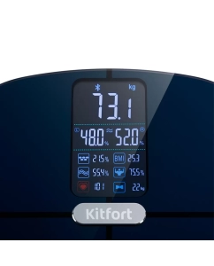 Купить Весы напольные KITFORT KT-809 Black  в E-mobi