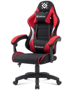 Купить Игровое кресло DEFENDER Sorrento, черный, красный  в E-mobi
