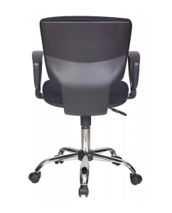 Купить Офисное кресло Бюрократ CH-626AXSL/10-11, черный/хром  в E-mobi
