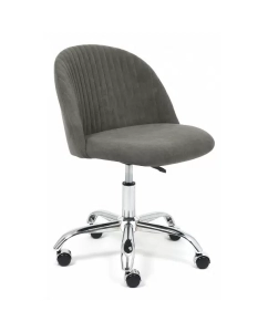 Купить Кресло компьютерное офисное на колесиках для школьника Tetchair MELODY серый в E-mobi