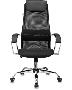Купить Кресло руководителя Бюрократ CH-607SL черный  в E-mobi