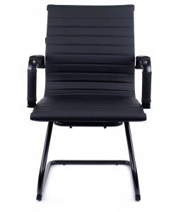 Купить Конференц-кресло EverProf Leo Black CF Экокожа Черная  в E-mobi