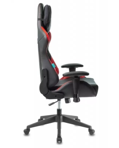 Купить Кресло игровое ZOMBIE VIKING 5 AERO RED черный/красный искусственная кожа  в E-mobi