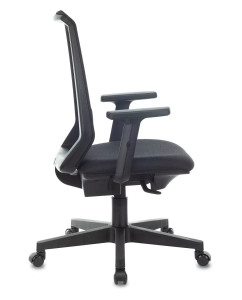 Купить Кресло БЮРОКРАТ MC-611N, на колесиках, сетка/ткань, черный [mc-611n/b/418b]  в E-mobi