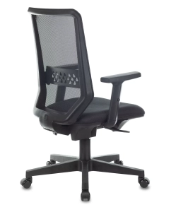 Купить Кресло БЮРОКРАТ MC-611N, на колесиках, сетка/ткань, черный [mc-611n/b/418b]  в E-mobi