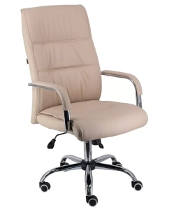 Купить Кресло Everprof Bond TM экокожа, бежевый  в E-mobi