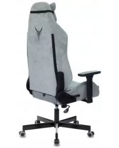 Купить Игровое кресло Бюрократ Knight N1 Fabric Серо-голубой, ткань  в E-mobi