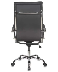 Купить Кресло руководителя Бюрократ CH-993/BLACK, черный/хром  в E-mobi