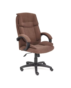 Купить Кресло офисное Tetchair OREON коричневое 65 х 53 х 129 см в E-mobi