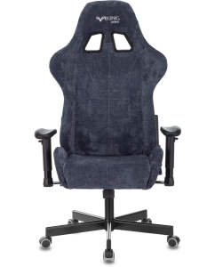 Купить Игровое компьютерное кресло Бюрократ ZOMBIE VIKING KNIGHT LT27 FABRIC синий крестовина мет  в E-mobi