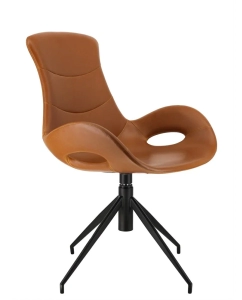 Купить Обеденное кресло Everprof Freedom Экокожа Коричневый в E-mobi