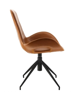 Купить Обеденное кресло Everprof Freedom Экокожа Коричневый  в E-mobi