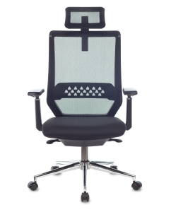 Купить Кресло руководителя Бюрократ MC-612N-H, черный [mc-612n-h/b/418b]  в E-mobi