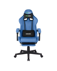 Купить Игровое компьютерное кресло VMMGAME THRONE VELOUR BLUE в E-mobi