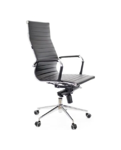 Купить Кресло руководителя Everprof Rio M кожа - черное  в E-mobi