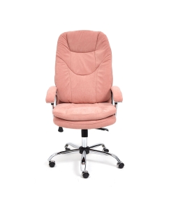 Купить Кресло компьютерное офисное на колесиках ортопедическое Tetchair SOFTY LUX розовый  в E-mobi
