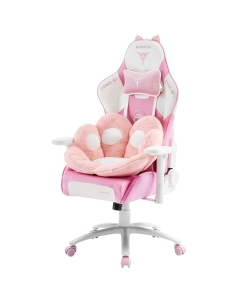 Купить Кресло компьютерное игровое ZONE 51 KITTY MEOW Edition Pink  в E-mobi