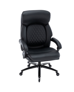 Купить Офисное кресло CHAIRMAN CH412 экокожа, черный  в E-mobi