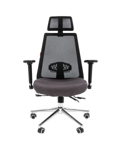 Купить Компьютерное кресло Chairman 535 LUX черно-серый  в E-mobi