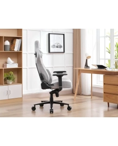 Купить Кресло игровое EVOLUTION NOMAD Grey, ткань, серый  в E-mobi