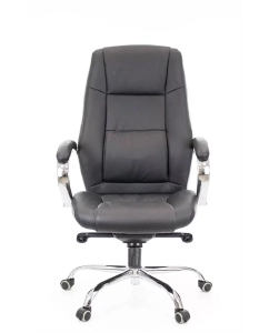 Купить Кресло руководителя Everprof Kron M Кожа Черный  в E-mobi