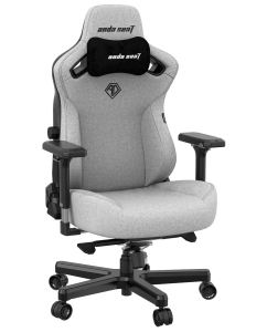 Купить Кресло игровое Anda Seat Kaiser 3, цвет серый, размер XL (180кг), материал ткань  в E-mobi