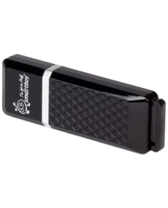 Купить Флешка SmartBuy Quartz 32ГБ Black (SB32GBQZ-K)  в E-mobi