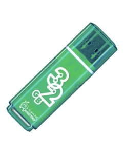 Купить Флешка SmartBuy Glossy 32ГБ Green (SB32GBGS-G)  в E-mobi