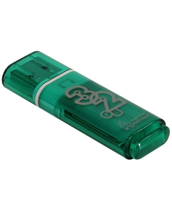 Купить Флешка SmartBuy Glossy 32ГБ Green (SB32GBGS-G)  в E-mobi