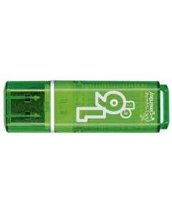 Купить Флешка SmartBuy Glossy 16ГБ Green (SB16GBGS-G)  в E-mobi