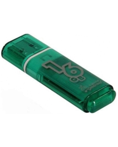 Купить Флешка SmartBuy Glossy 16ГБ Green (SB16GBGS-G)  в E-mobi