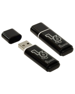 Купить Флешка SmartBuy Glossy 16ГБ Black (SB16GBGS-K)  в E-mobi