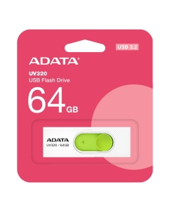 Купить USB накопитель ADATA 64GB AUV320-64G-RWHGN  в E-mobi