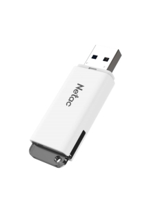 Купить Флешка Netac U185 64ГБ Black/White (NT03U185N-064G-20WH)  в E-mobi
