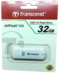 Купить Флешка Transcend JetFlash 370 32ГБ White (TS32GJF370)  в E-mobi