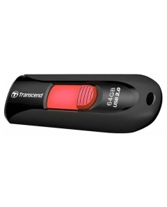Купить Флешка TRANSCEND JetFlash 590K 64 ГБ черный (TS64GJF590K)  в E-mobi