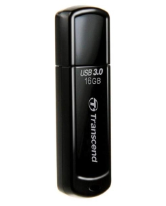 Купить Флешка Transcend JetFlash 700 16ГБ Black (TS16GJF700)  в E-mobi