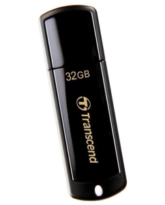 Купить Флешка Transcend JetFlash 350 32ГБ Black (TS32GJF350)  в E-mobi